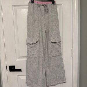 Zara Light Gray Kids Joggers with Pockets